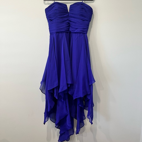 Le Château High/Low Strapless Dress, Size 10 - Picture 1 of 8